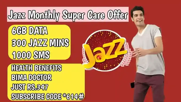 Jazz Monthly Super Care Offer – With Code And Details