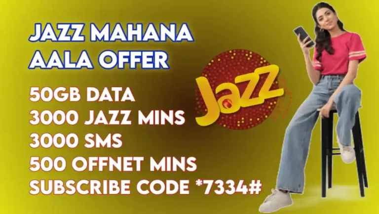 Jazz Mahana Aala Offer – with 50 GB​ Data