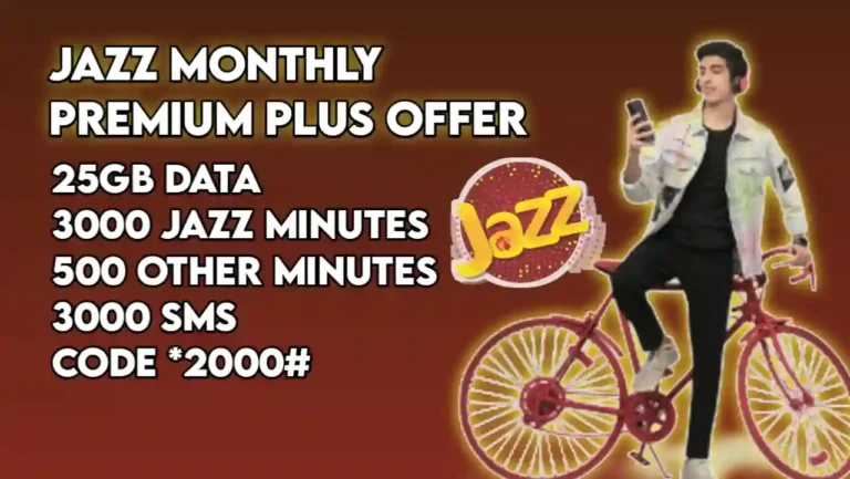 Jazz Monthly Premium Plus Offer – Codes & Detail