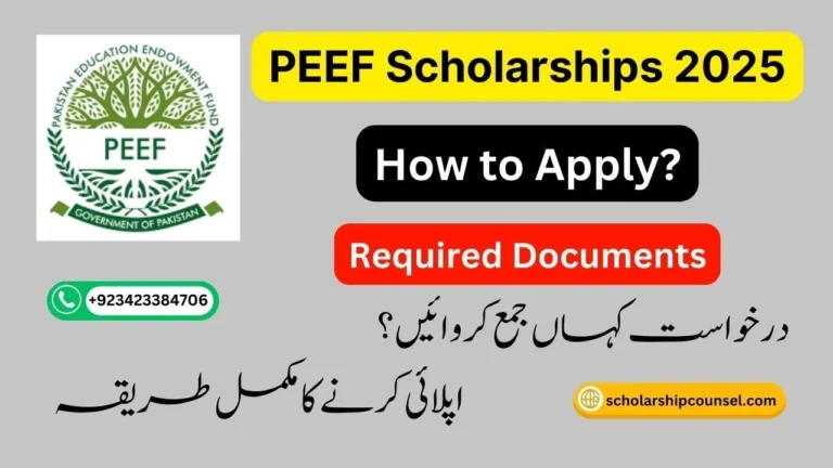 PEEF Scholarship 2025 | Full Benefits, Easy Eligibility & Quick Apply Guide