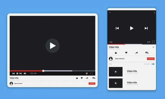 YouTube Updates Web Player Interface in Pakistan – Modern Controls & Design