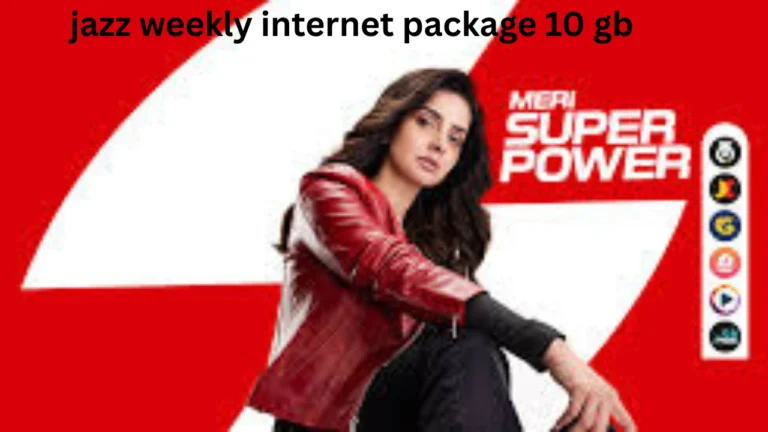 jazz weekly internet package 10 gb