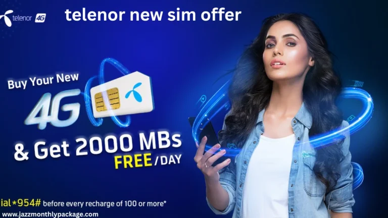 telenor new sim offer