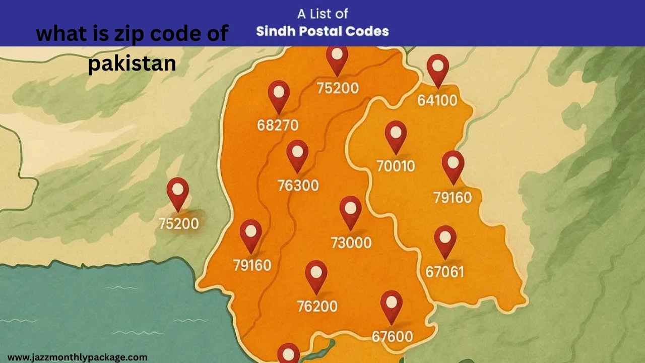 what is zip code of pakistan